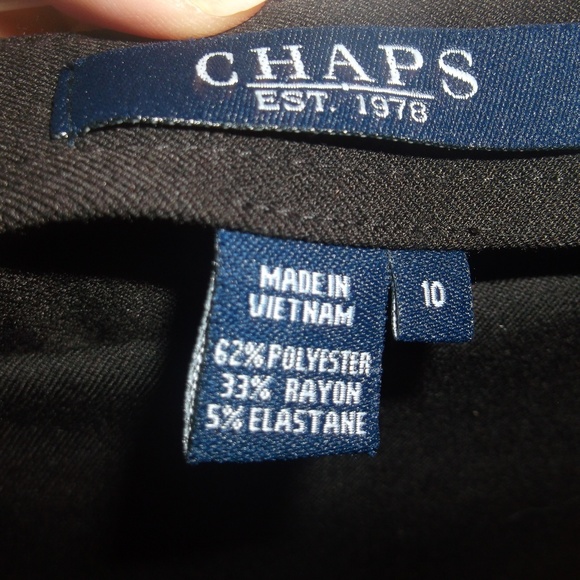 Chaps Brown Skirt Size 10 - Picture 3 of 3